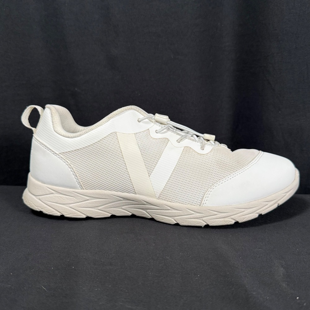 Vionic Norelle White Mesh Bungee Lace Walking Shoe Orthopedic Sneakers Women 9.5 - Picture 14 of 16